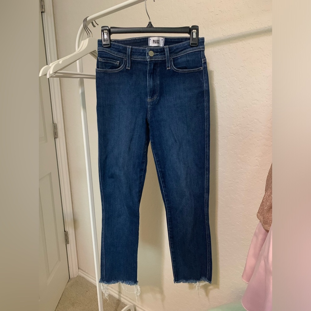 Dark wash Hoxton Slim Paige Jeans